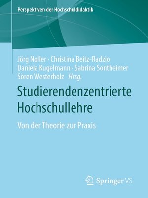 cover image of Studierendenzentrierte Hochschullehre